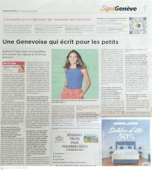 La Tribune de Genève - Bondinette